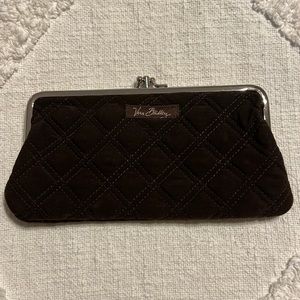 Vera Bradley | kisslock wallet | brown